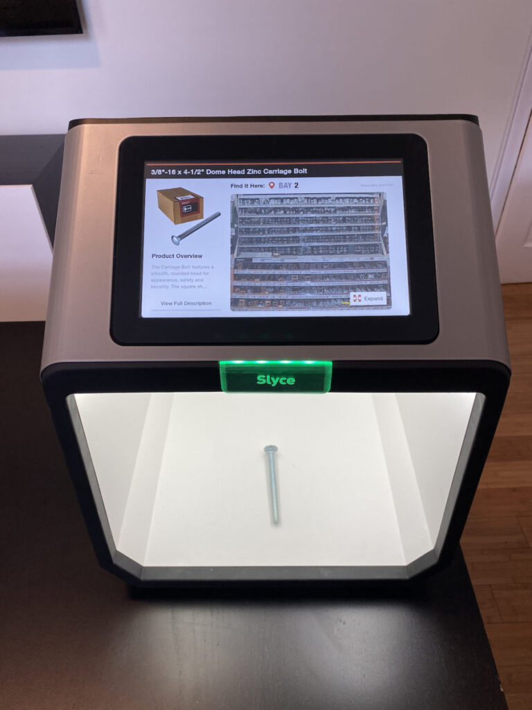 visual search pilot program for AI in retail home depot