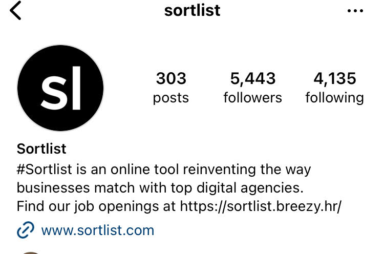 Your Instagram bio is the place to introduce your brand and provide a direct link to your online store.