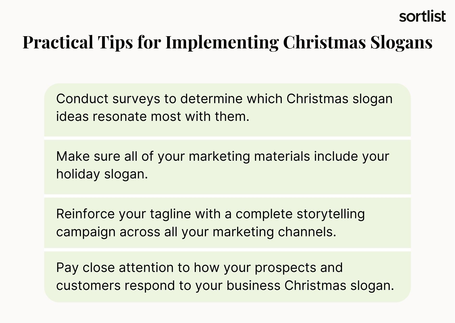 Practical Tips for Implementing Christmas advertising slogans