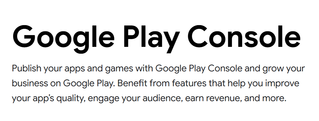 Submit your app to the Google Play Store