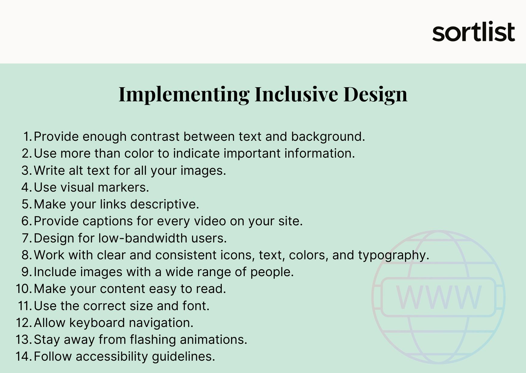 Implementing Inclusive Design