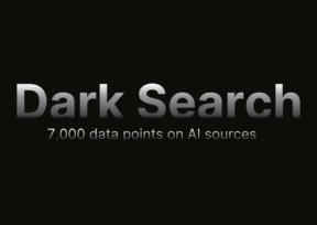 Dark search: 7,000 data points on ai sources