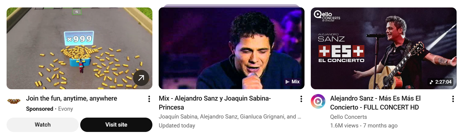 In-Feed YouTube Ads