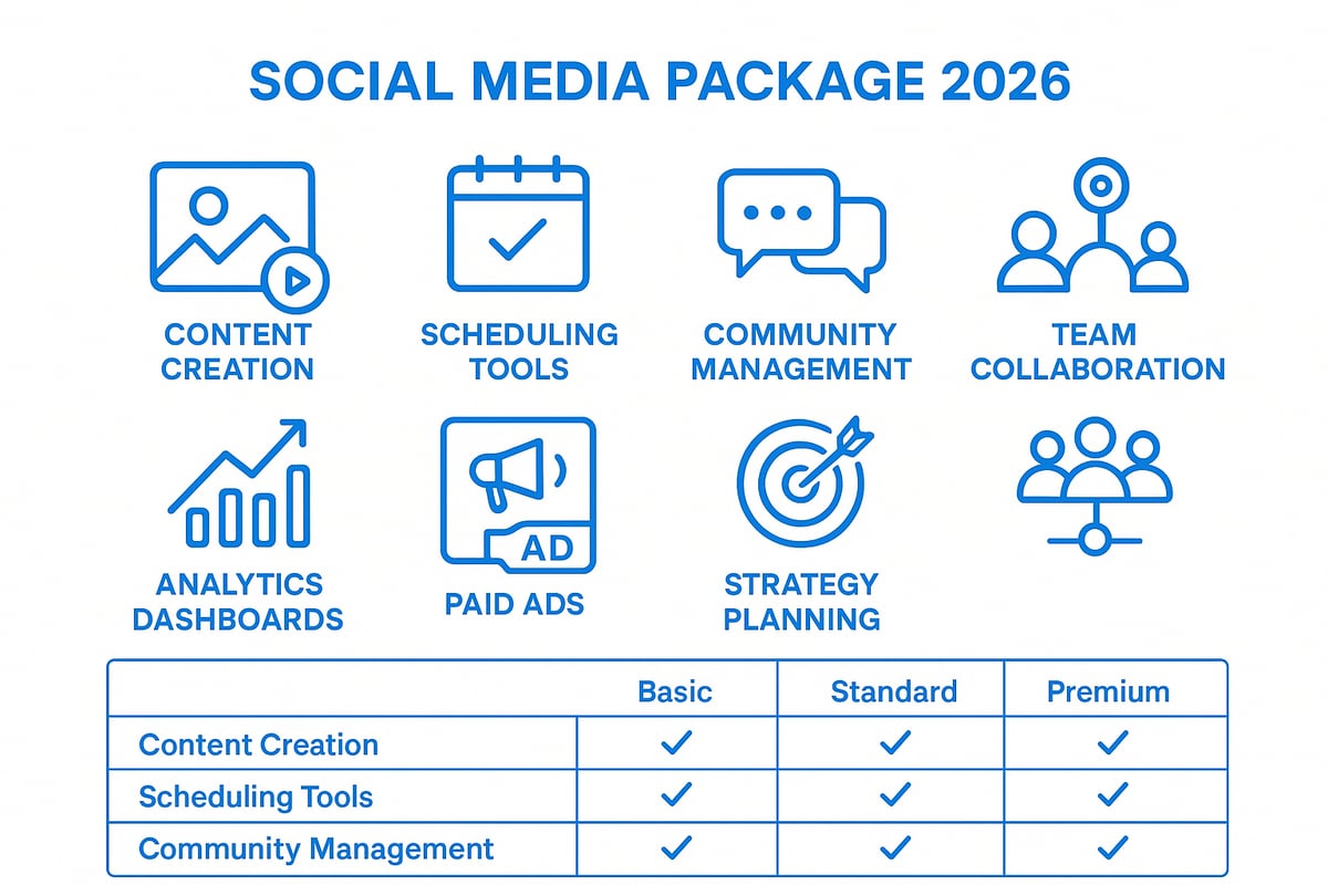 Key Components of a Modern Social Media Package