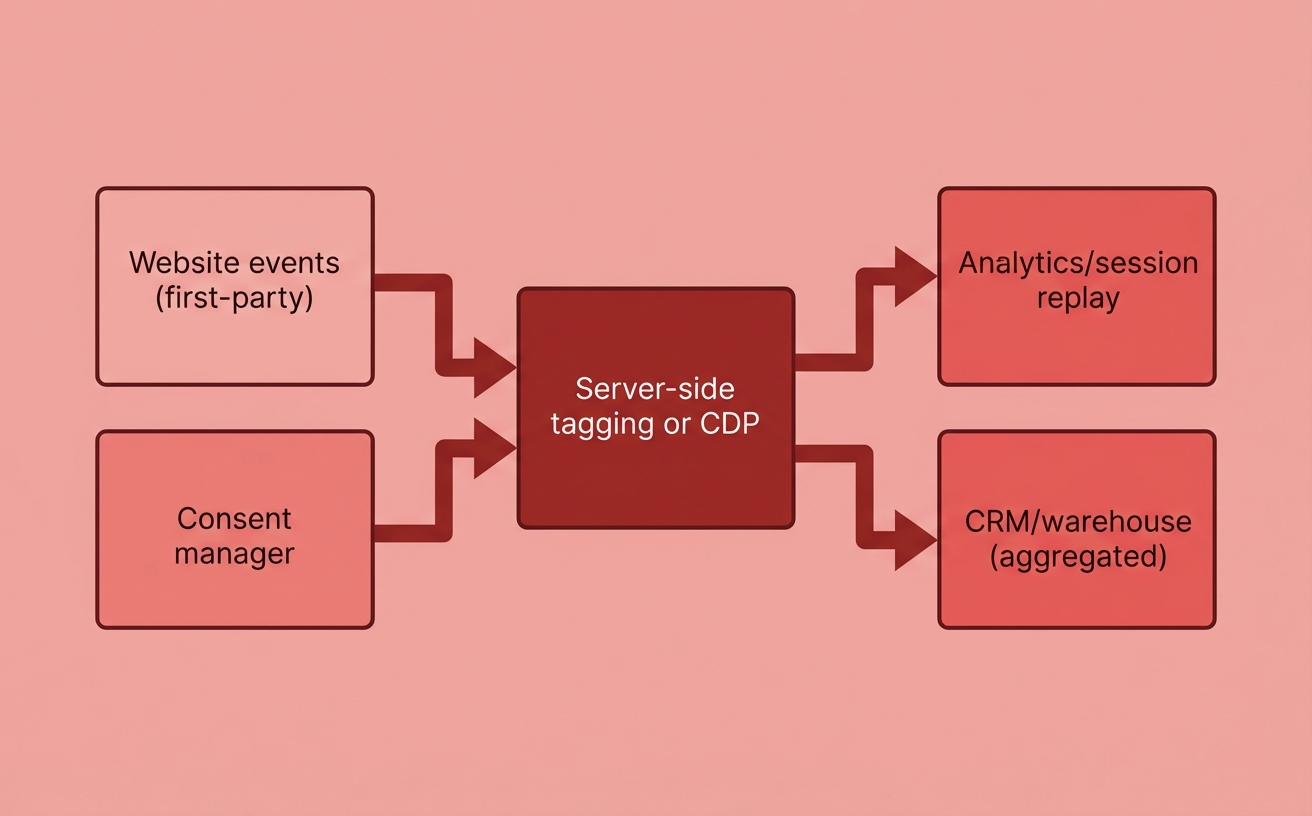 How tools and data sources combine to make anonymous tracking actionable.