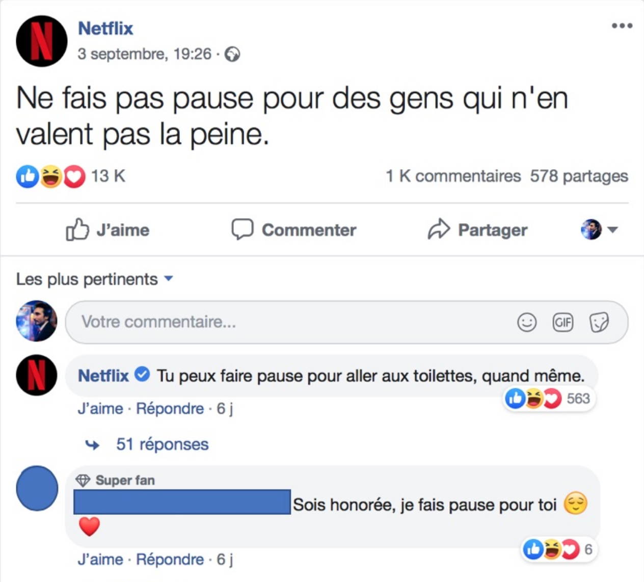 Facebook Netflix | Sortlist Blog
