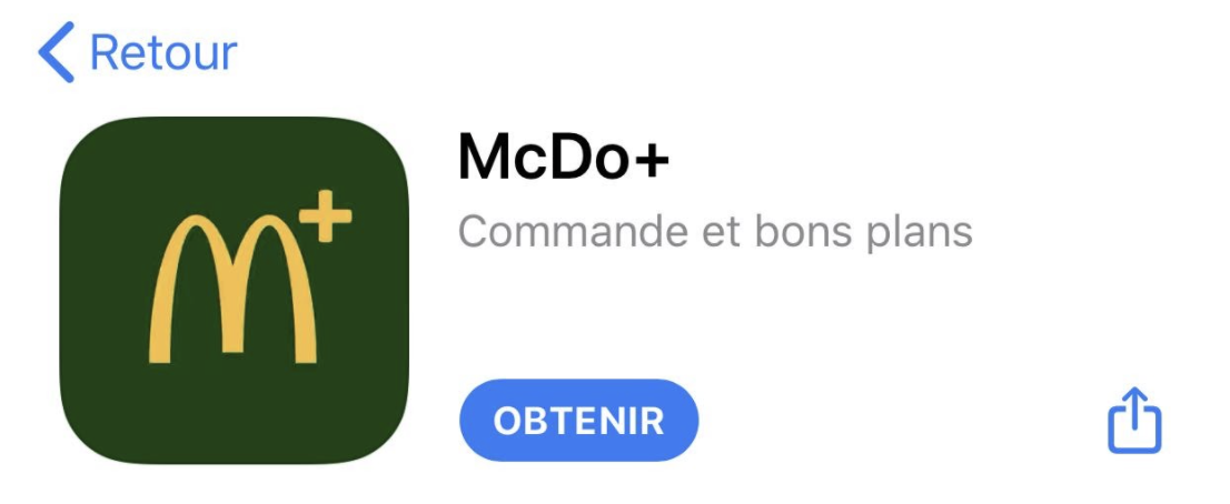 App Store McDo
