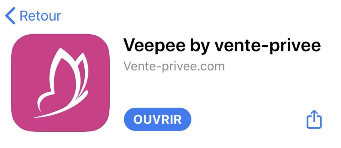 App Store Veepee