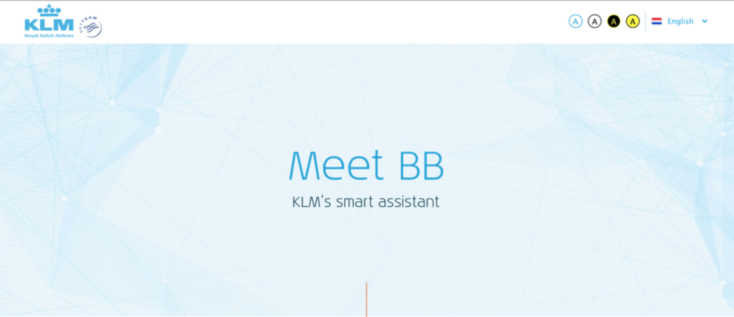 chatbot de klm