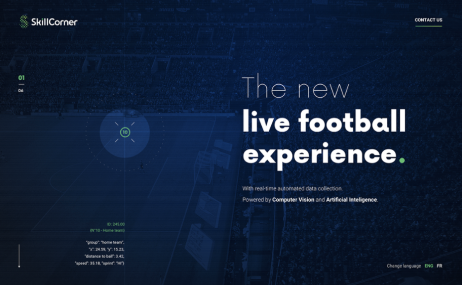 interface de skillcorner