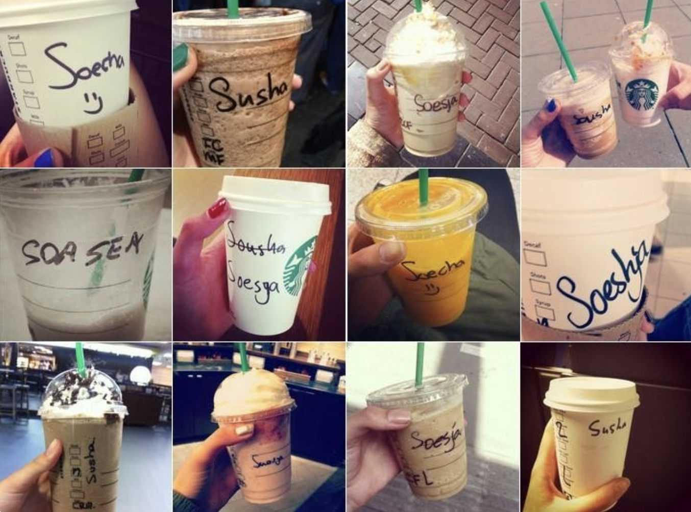 starbucks marketing hors ligne