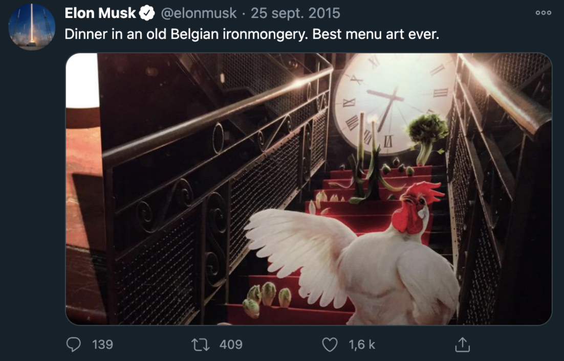 tweet Elon Musk