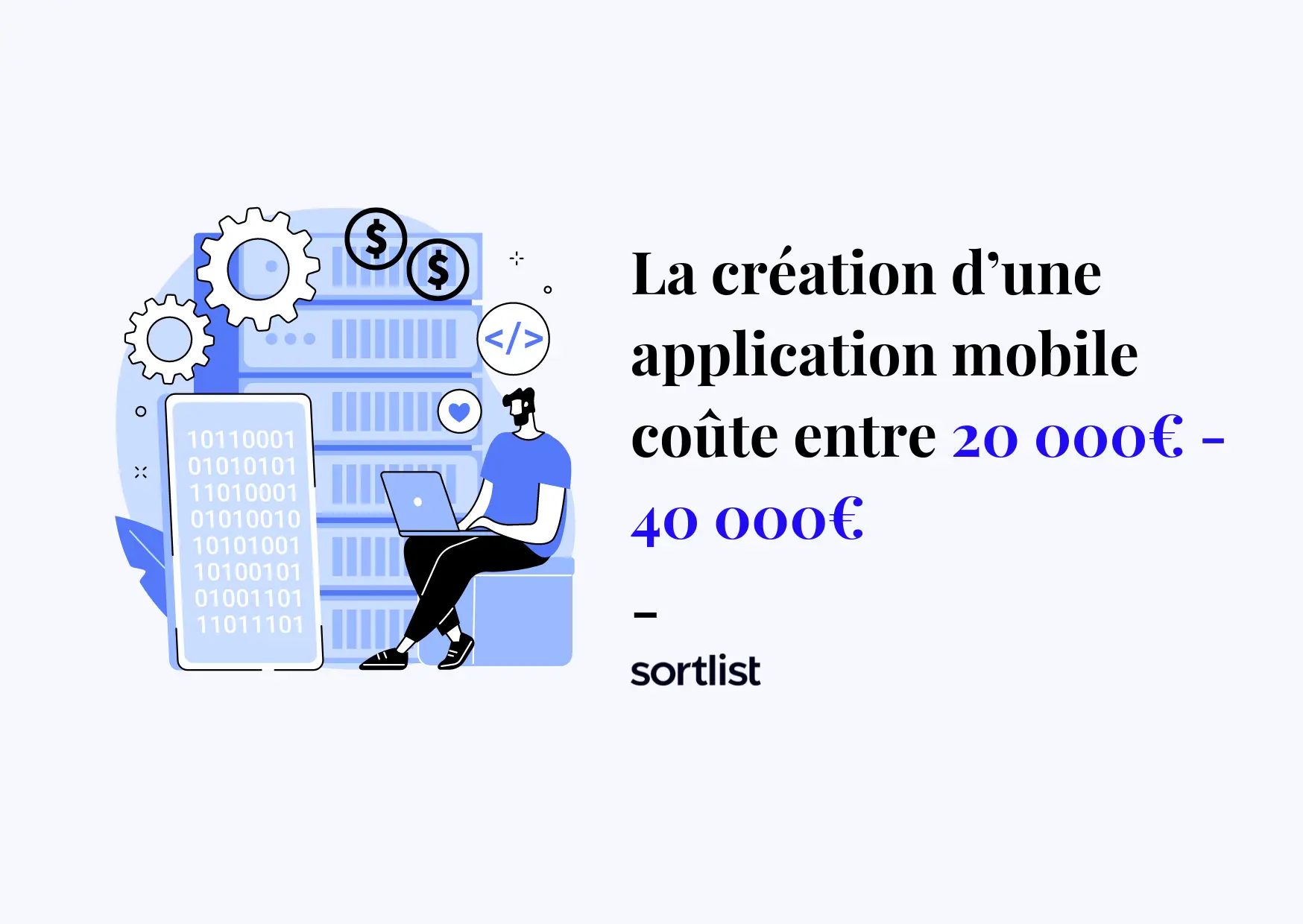 Combien coûte une application mobile ?