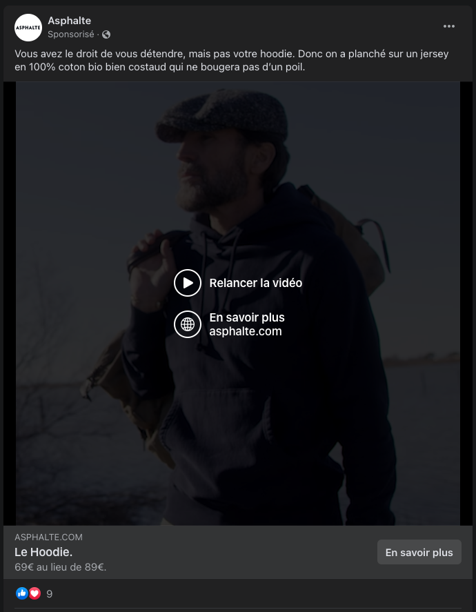 asphalte retargeting facebook