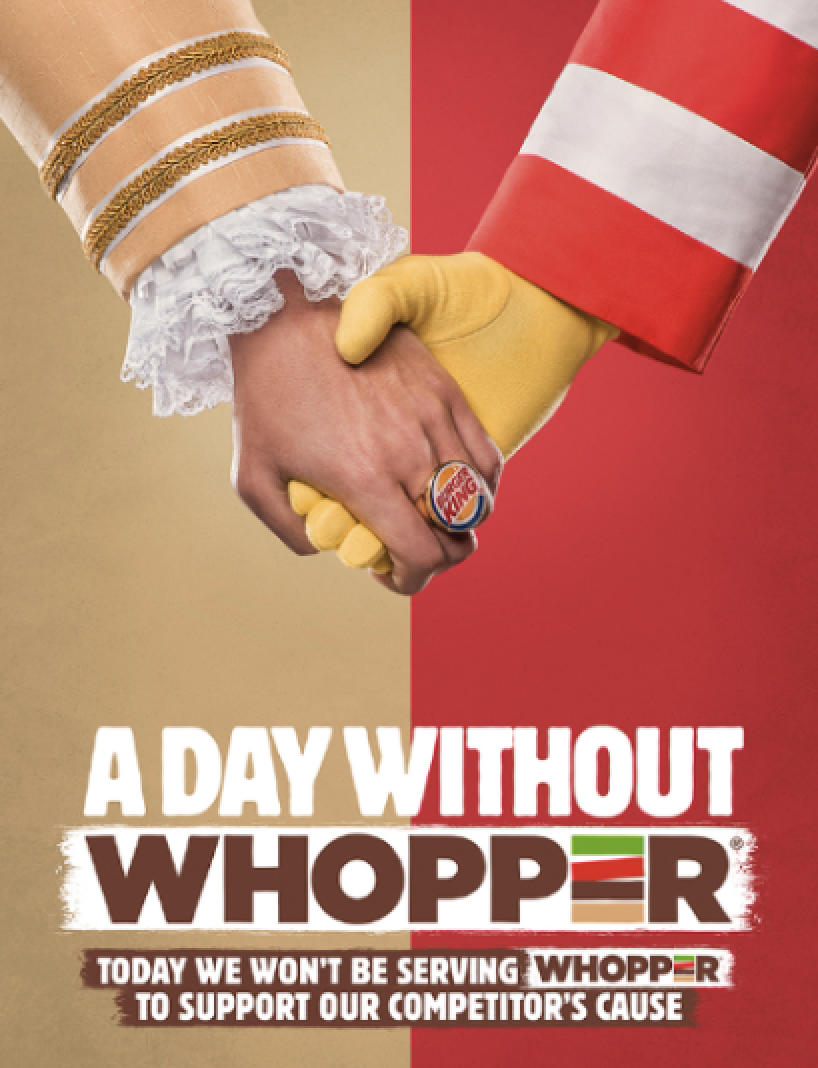 Co Branding McDonald's Burger King