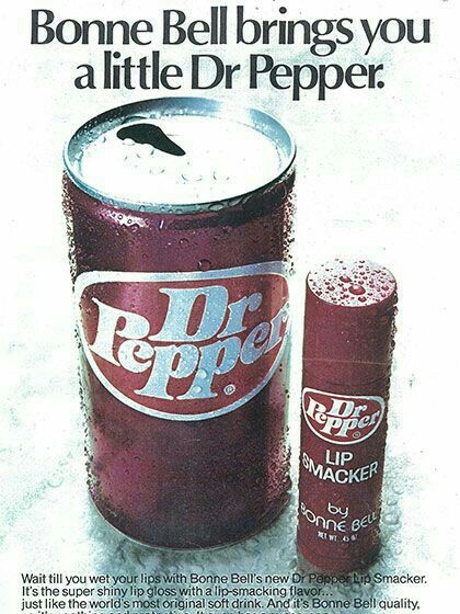 co branding Dr Pepper Bonne Bell