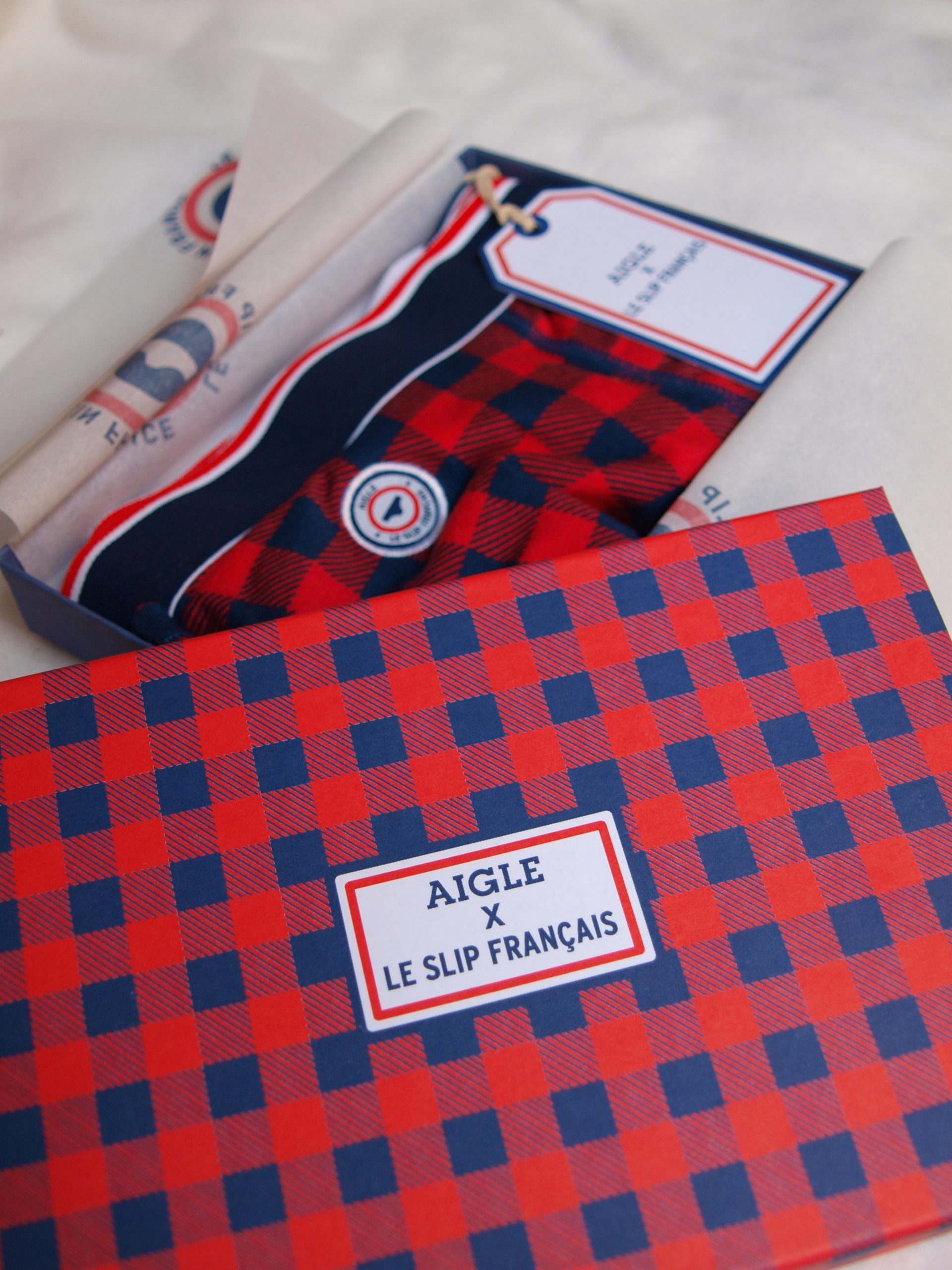 co-marketing aigle le slip français