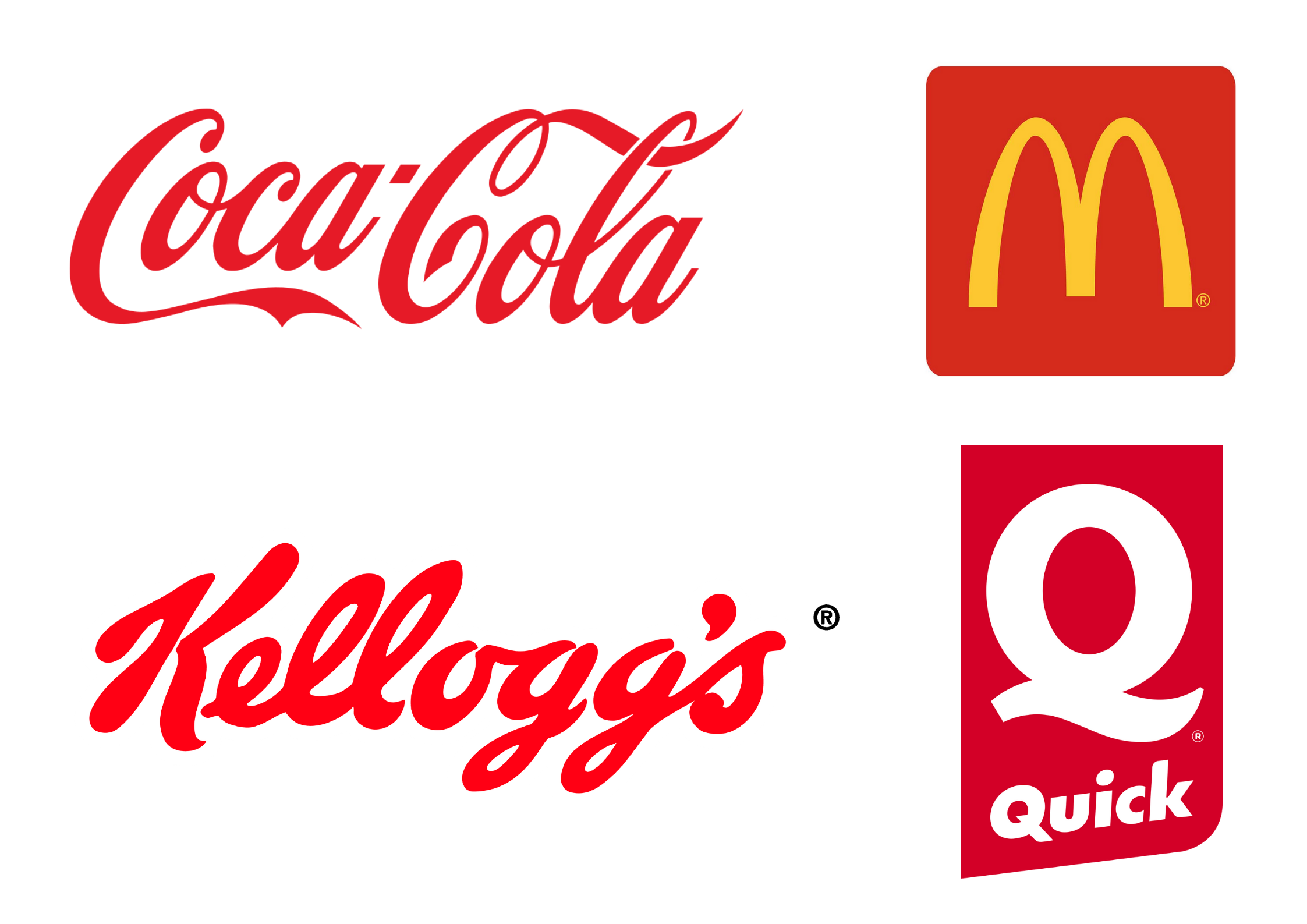 Exemple agroalimentaire et rouge