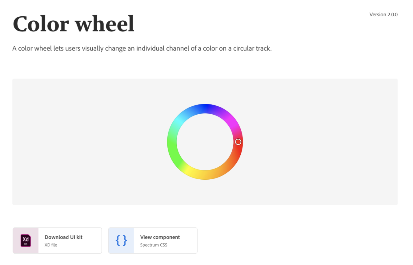 Adobe Color Wheel