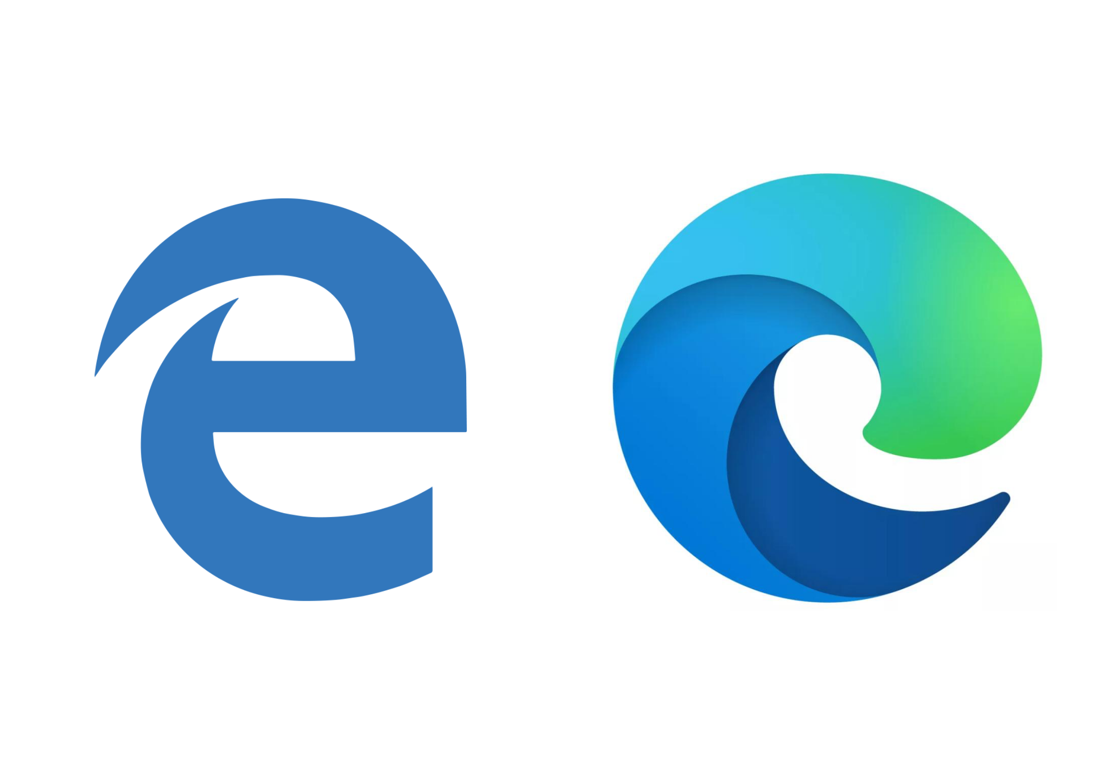 refonte logo microsoft edge