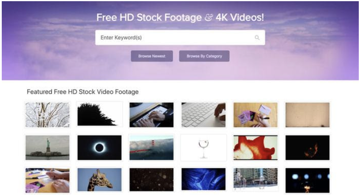 videezy vidéos gratuites