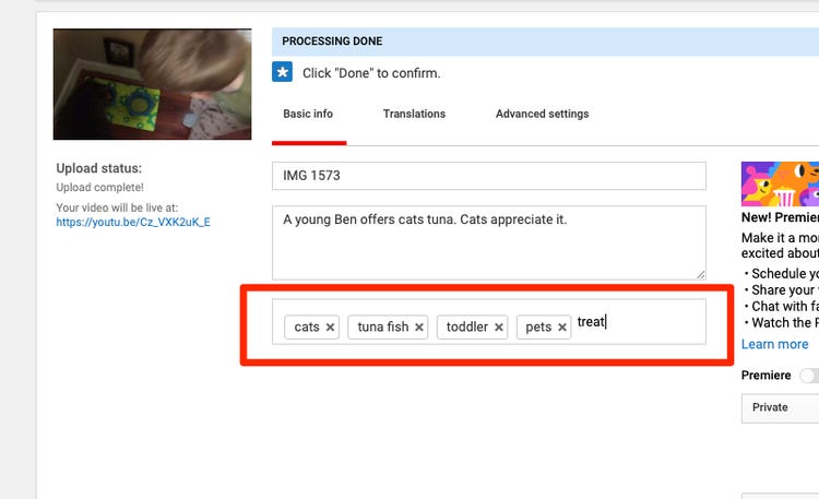 Ajout d'un tag YouTube | Sortlist Blog