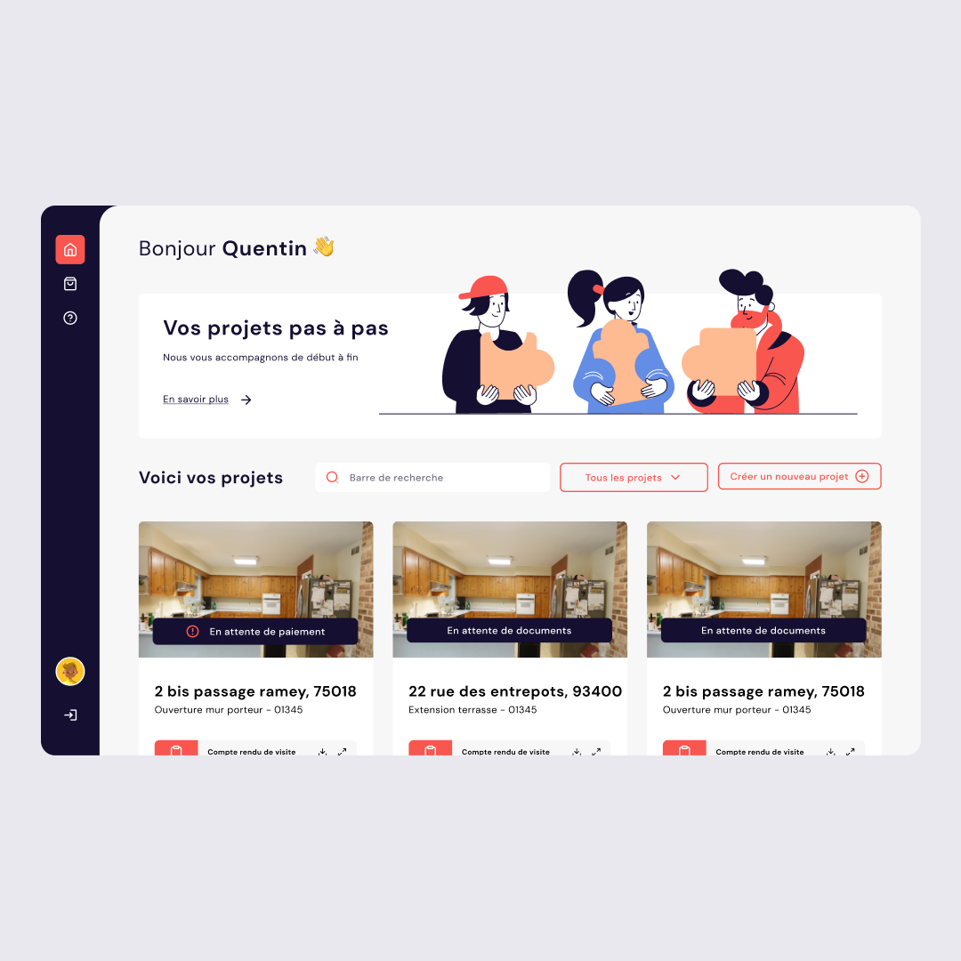 Application Métier