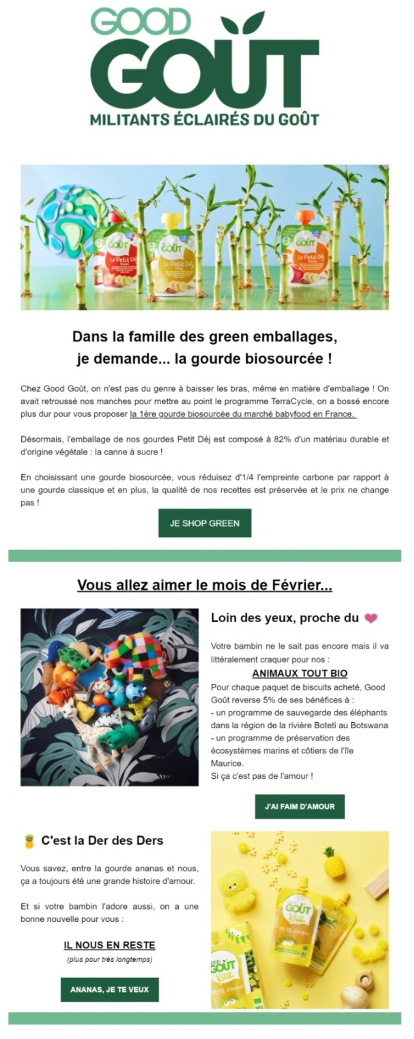 exemple mise en page newsletter