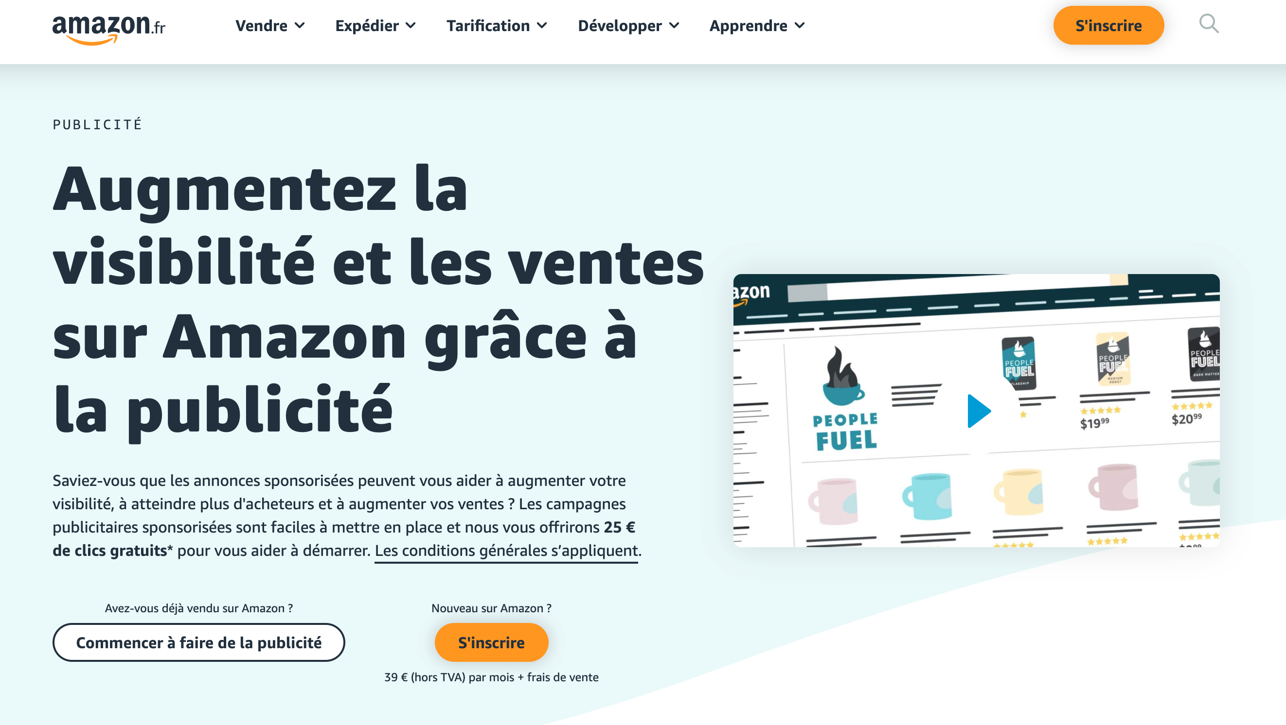 comment vendre sur amazon