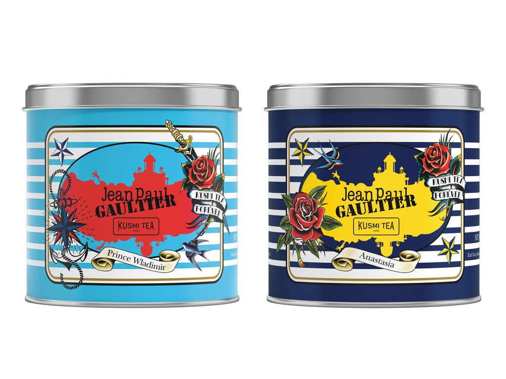 Kusmi Tea x Jean Paul Gaultier collaboration