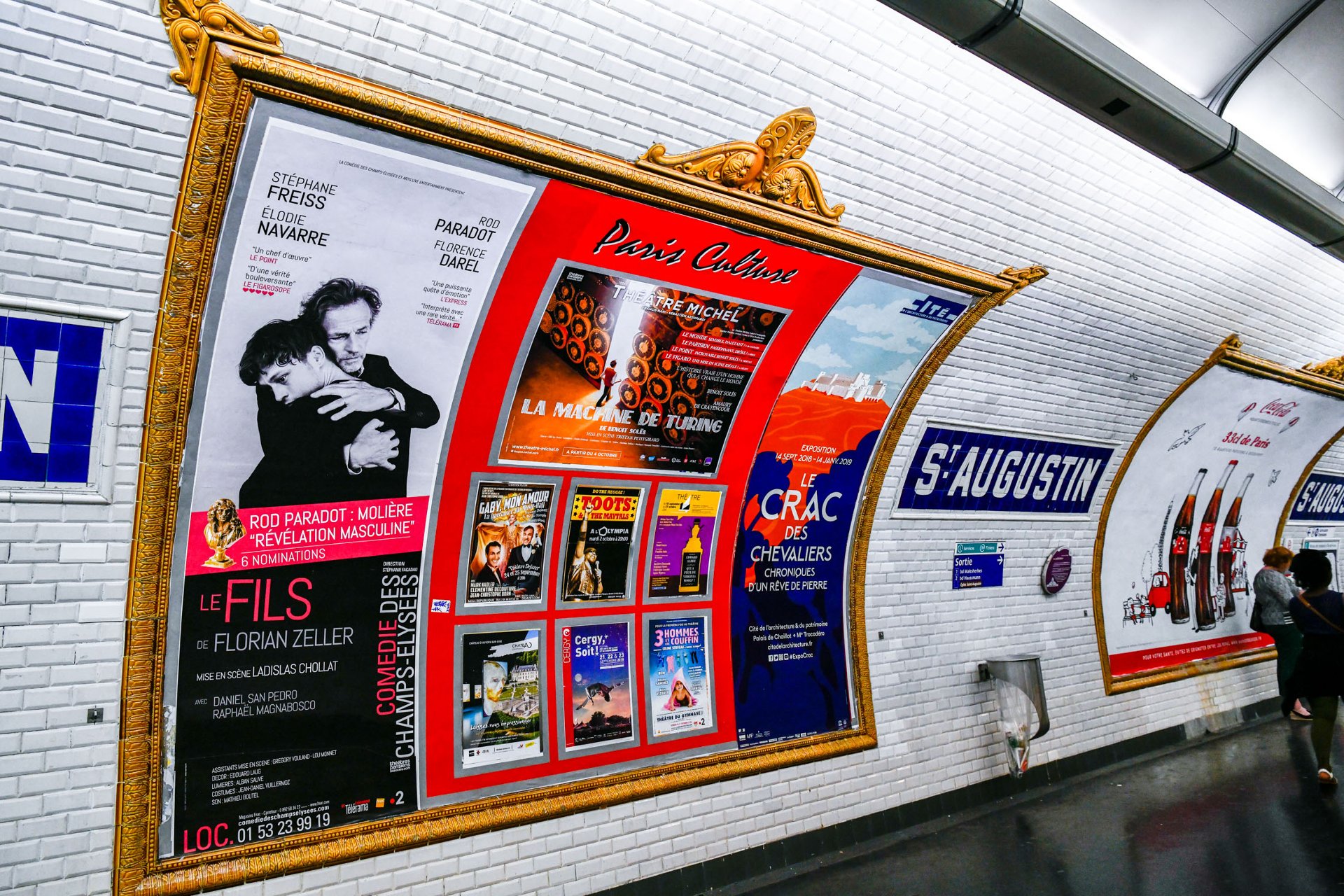 Dooh dans les rames de métro
