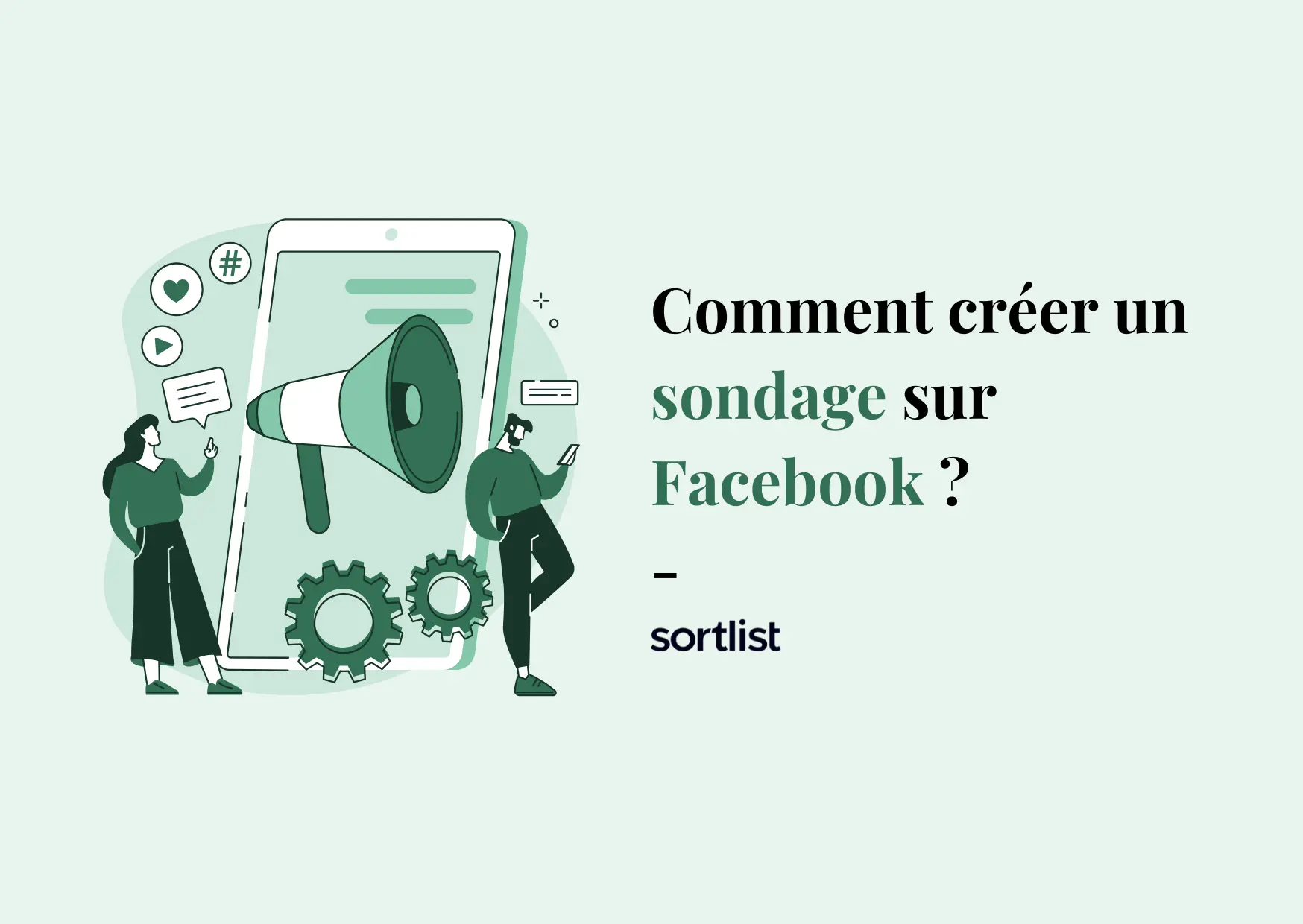 Comment créer un sondage sur Facebook
