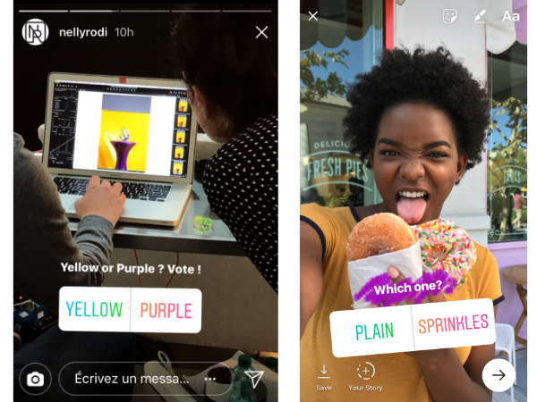 sondage instagram