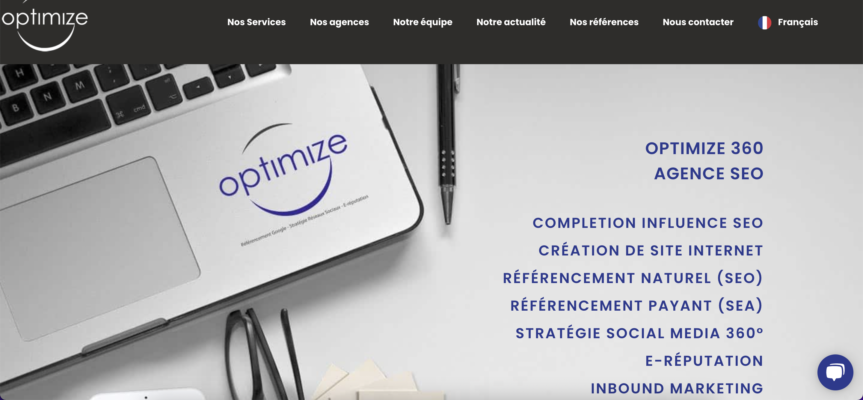 optimize 360 agence de publicité linkedin
