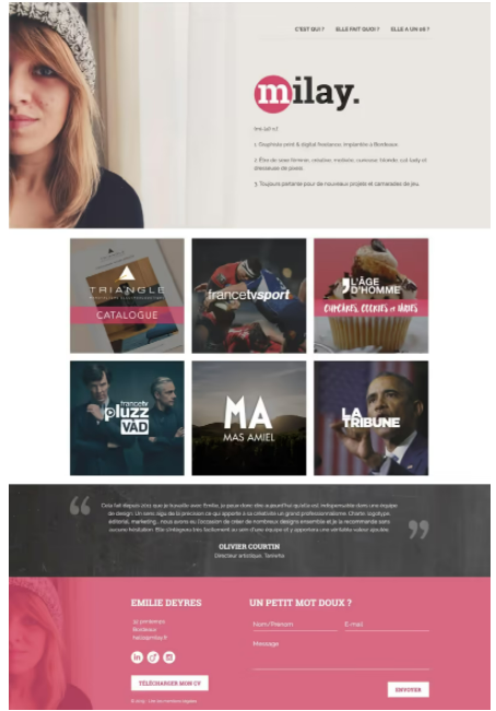 portfolio Emilie Deyres
