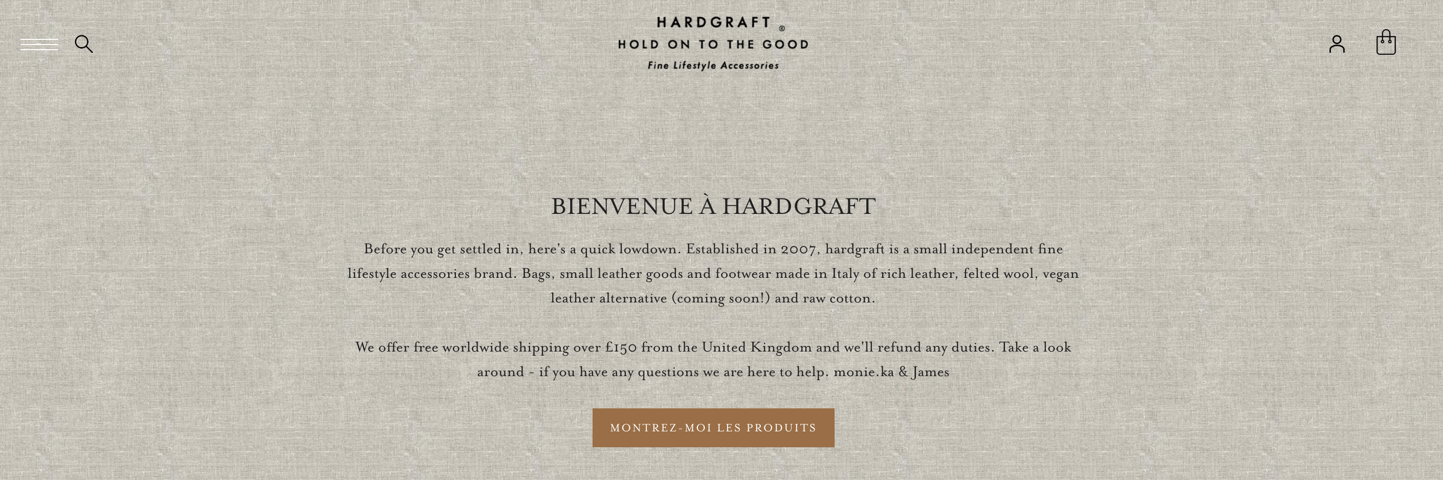 site e-commerce hardgraft