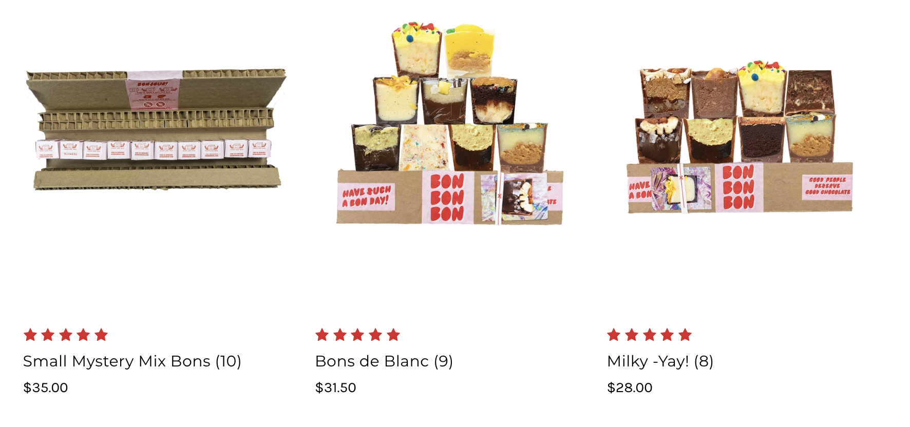 site e-commerce bonbonbon