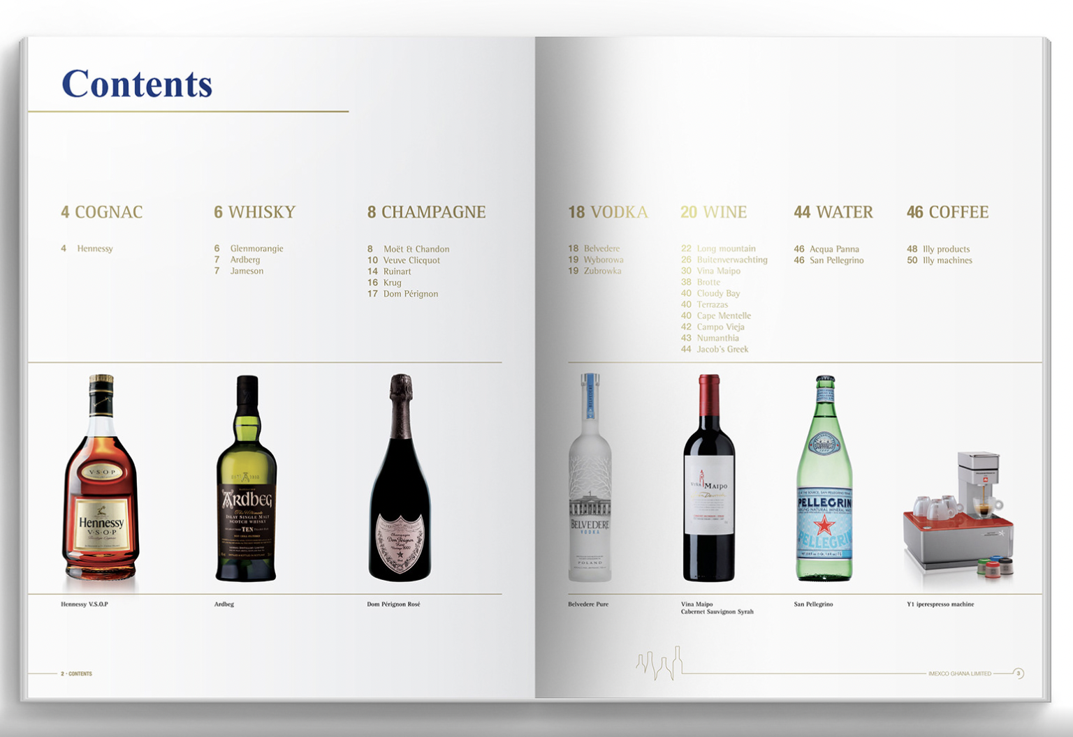 exemple de catalogue produit behance mise en page