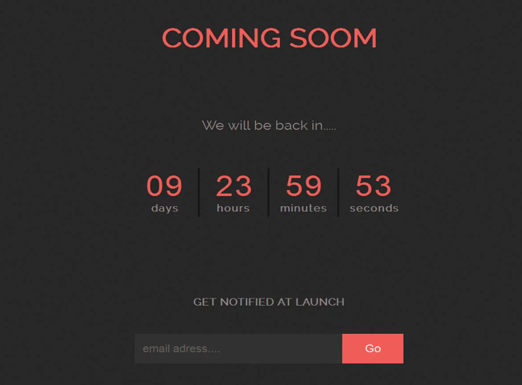 Page en construction Plantillas HTML Gratis