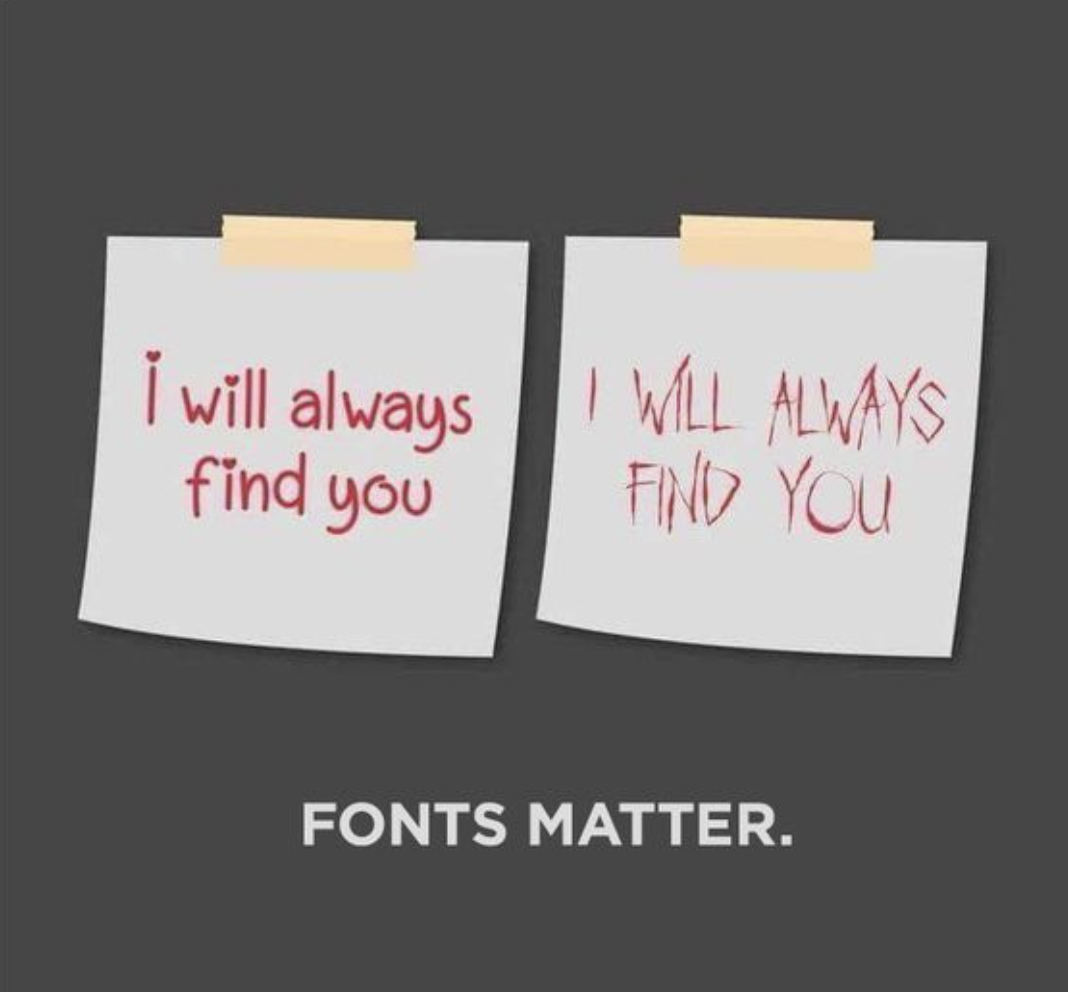 Exemple de typographie - Sortlist Blog