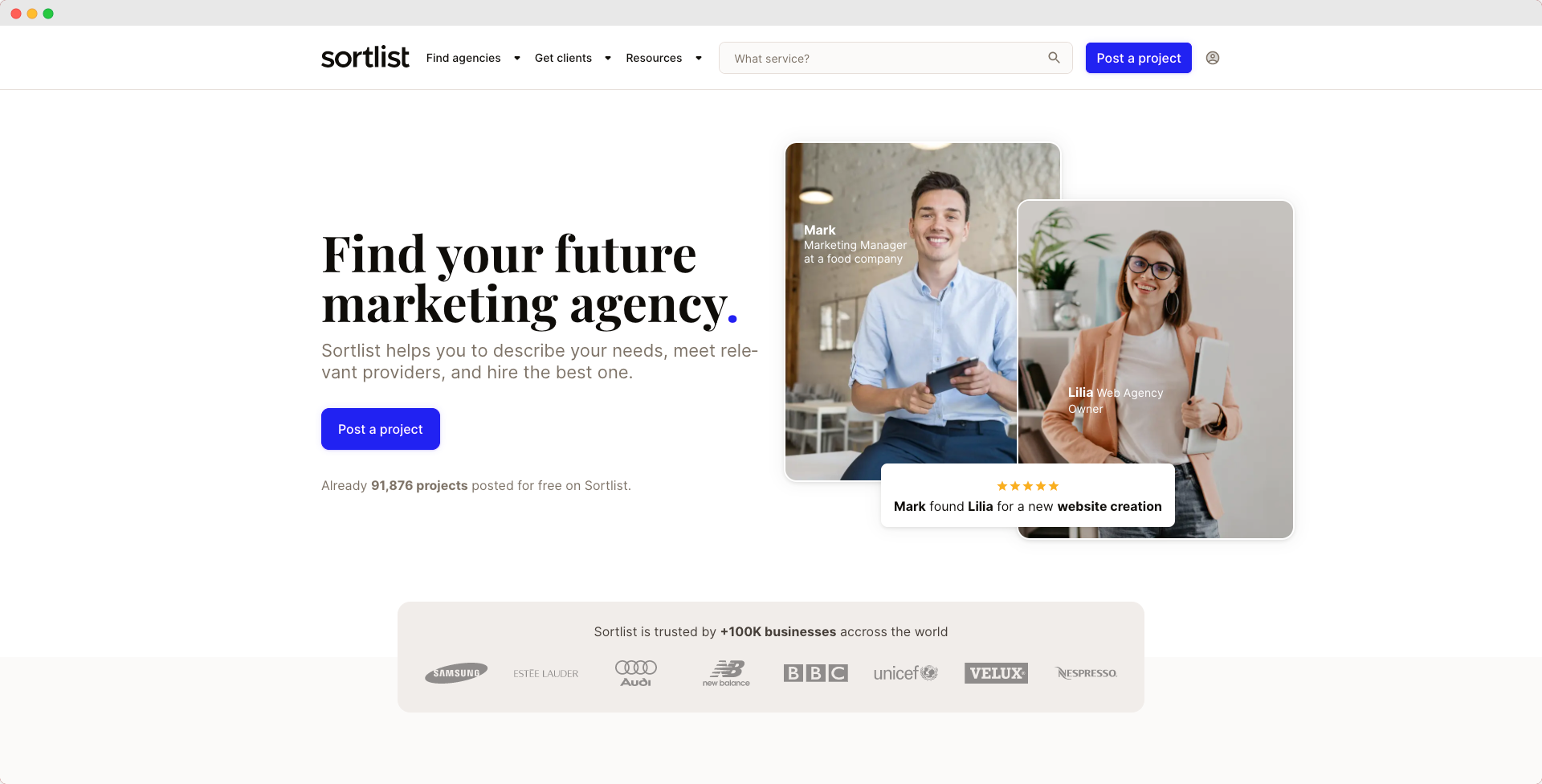 SEO Sortlist