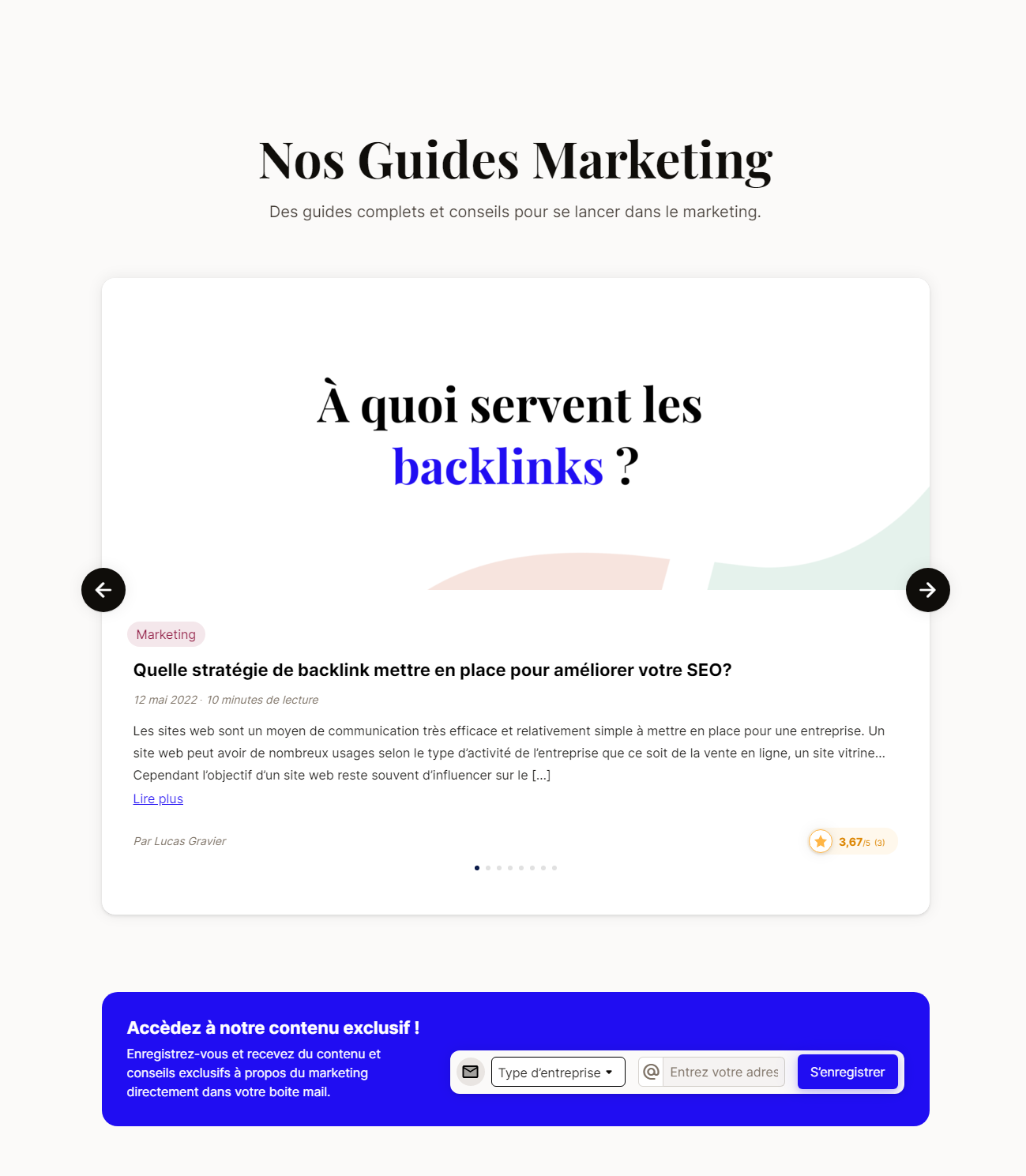 Blog Sortlist