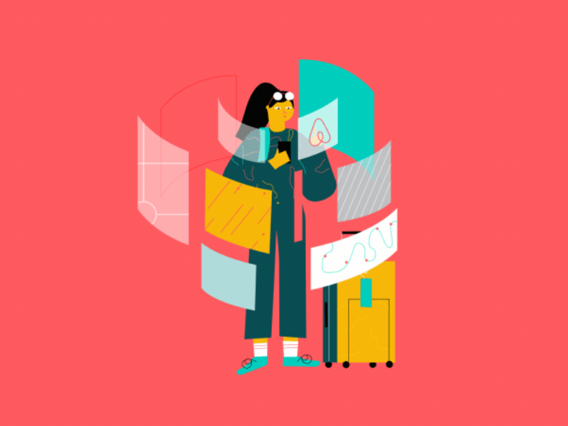 Animation en motion design - Exemple Airbnb | Sortlist Blog