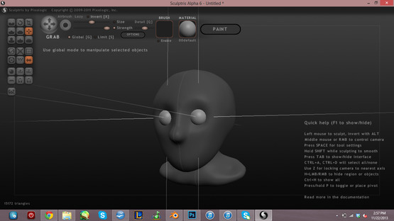Sculptris - Logiciel de conception 3D | Sortlist Blog
