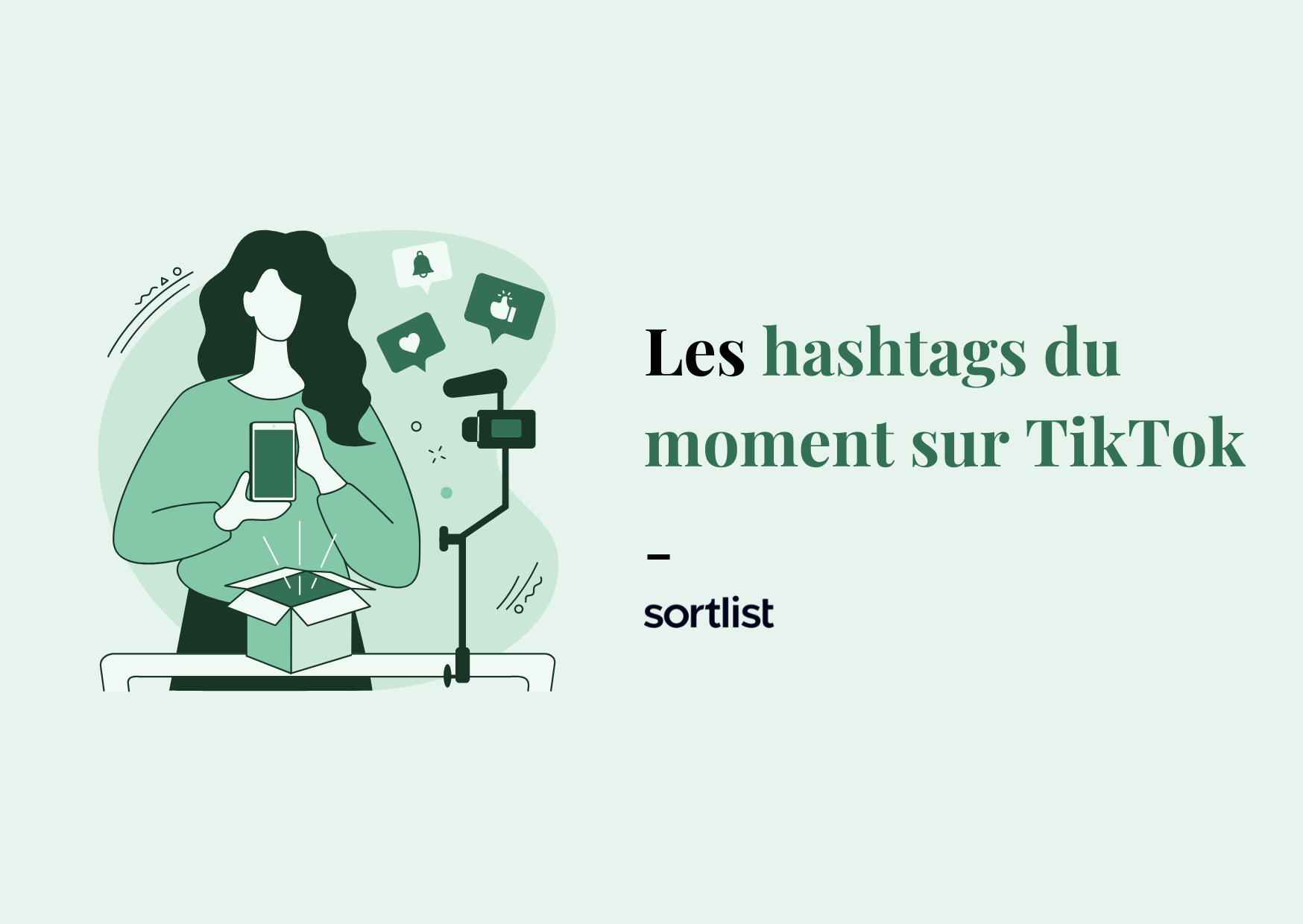 Les hashtags les plus populaires de TikTok en 2024