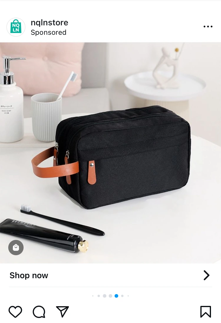 Publicité sur Instagram