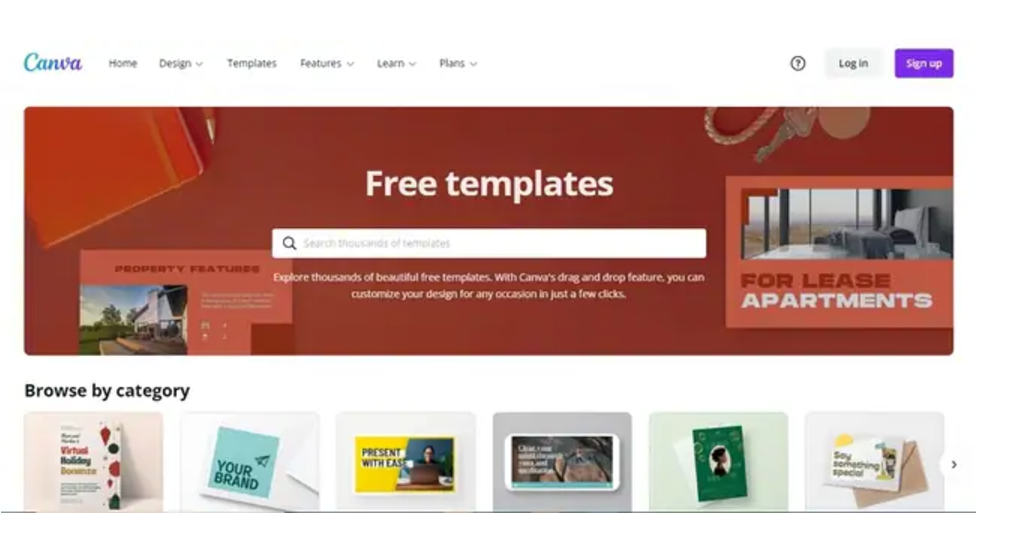 template Canva