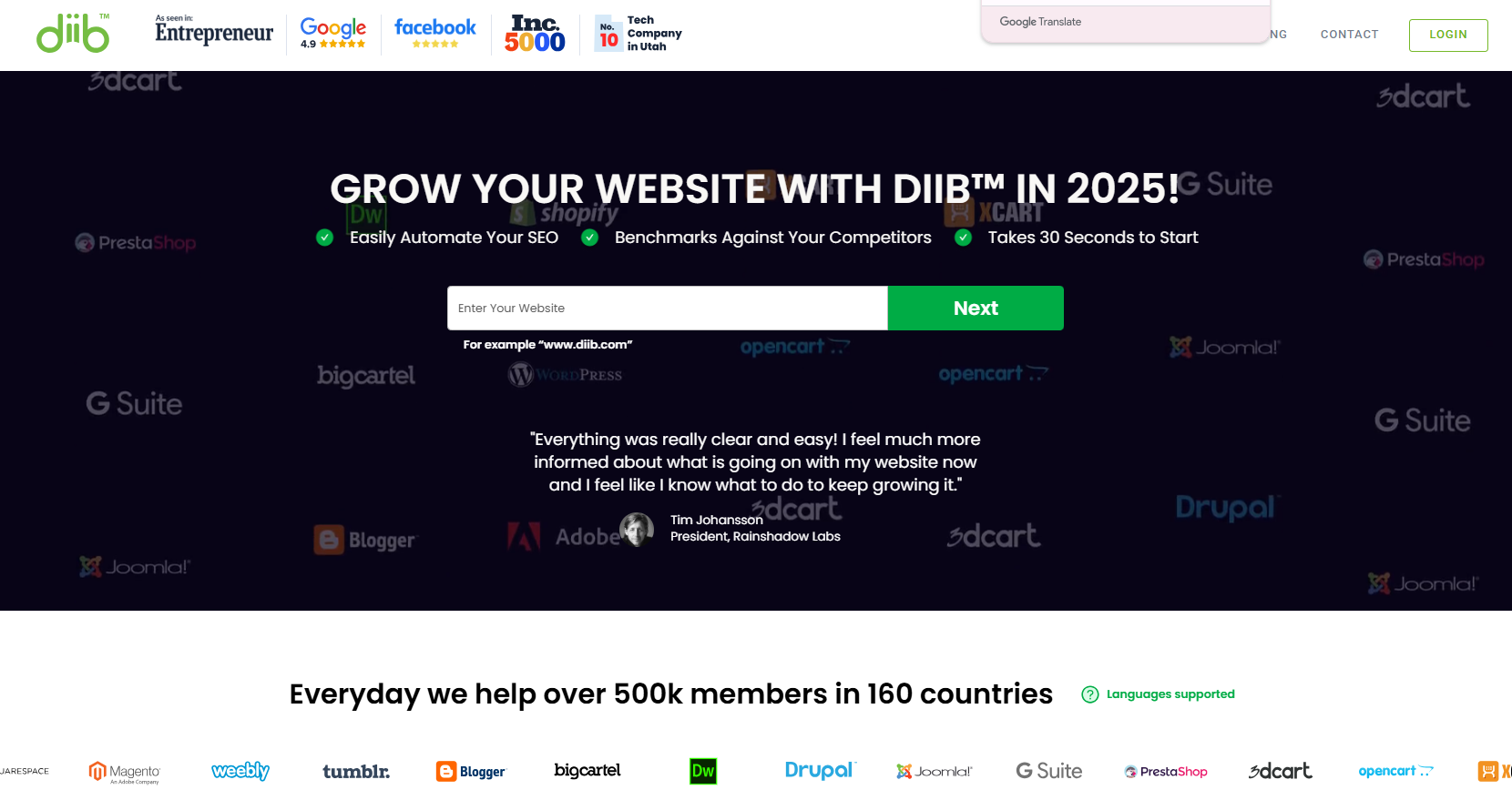 Diib outil seo ia