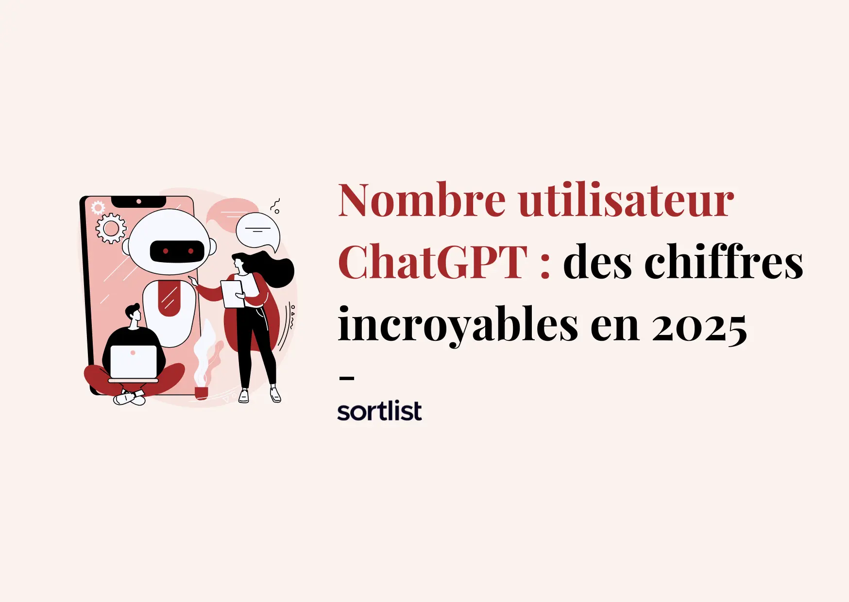 Les chiffres à peine croyables sur ChatGPT en 2025