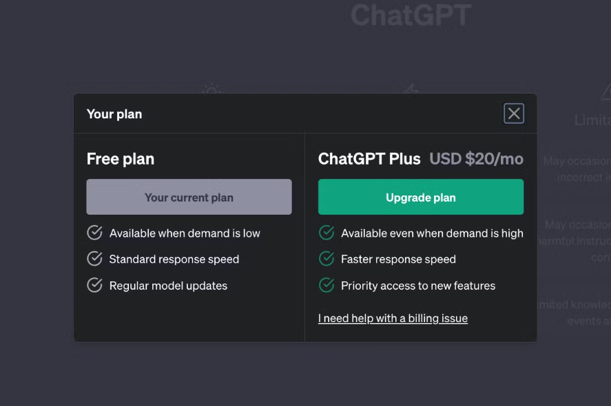 rapport qualit&eacute; prix chatgpt plus avantages